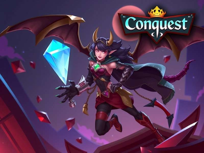 Diamond Demon Conquest Game Banner